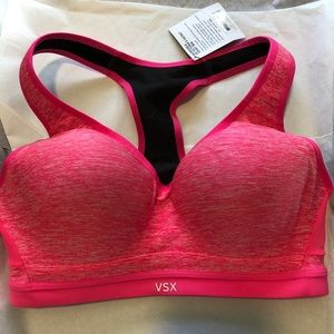 New Victoria’s Secret sport bra size 34c pink